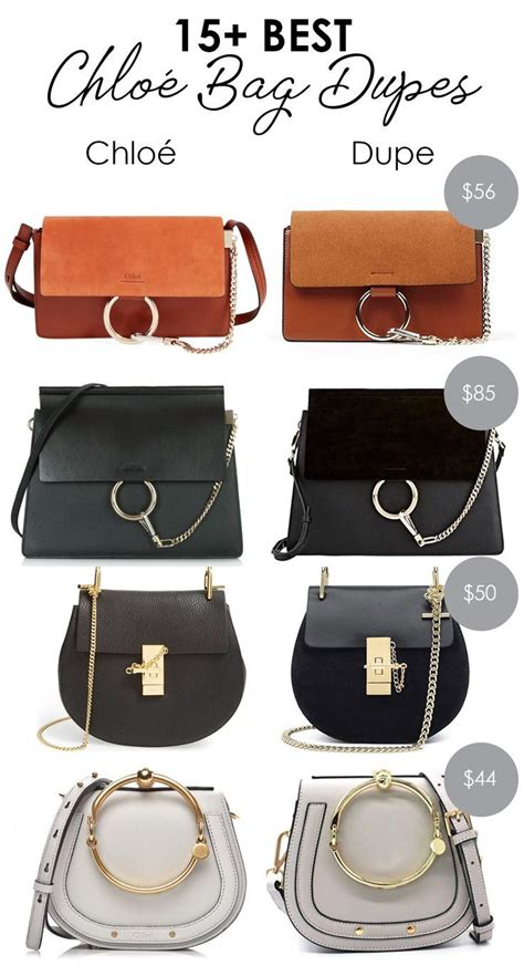 chloe drew dupe amazon|chloe look alike bag review.